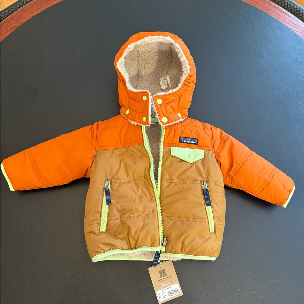 Patagonia Kids: BABY REVERSIBLE TRIBBLES HOODY